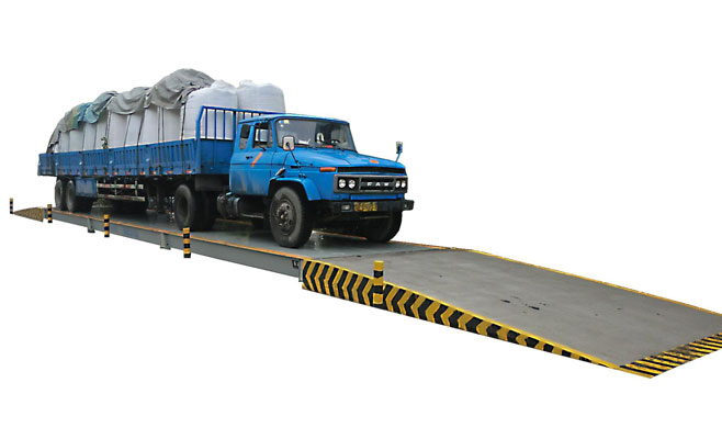 Axle load truck scale