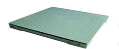 Double deck floor scale