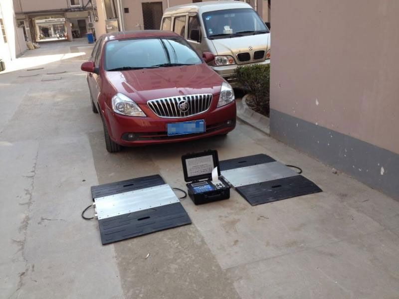Portable truck scale