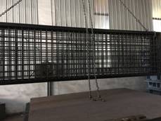 Concrete platform weightbridge